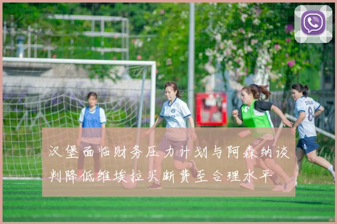 汉堡面临财务压力计划与阿森纳谈判降低维埃拉买断费至合理水平